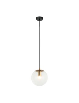 Italux Sarpo Wisząca 1xE27 40W Mosiądz PND-58867-1S-BK-BRO