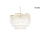 MOOSEE lampa wisząca LUMA 60 złota (MSE1501100568)