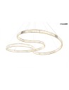 MOOSEE lampa wisząca WAVE 160A złota (MSE1501100539)