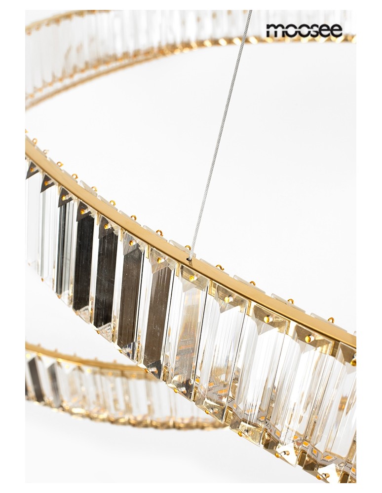 MOOSEE lampa wisząca WAVE 160A złota (MSE1501100539)