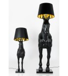 MOOSEE lampa podłogowa KOŃ HORSE STAND M czarna - włókno szklane (MSE1501100386) MOOSEE lampa podłogowa KOŃ HORSE STAND M czarna - włókno szklane (MSE1501100386)