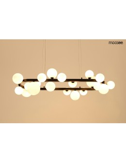 MOOSEE lampa wisząca ALURE OVAL 120       czarna/mleczna (MSE1501100606/MILK) - product 2