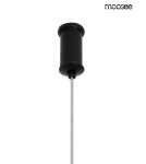 MOOSEE lampa wisząca ALURE OVAL 120       czarna/mleczna (MSE1501100606/MILK)