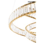 MOOSEE lampa wisząca WAVE 80 złota (MSE1501100538)