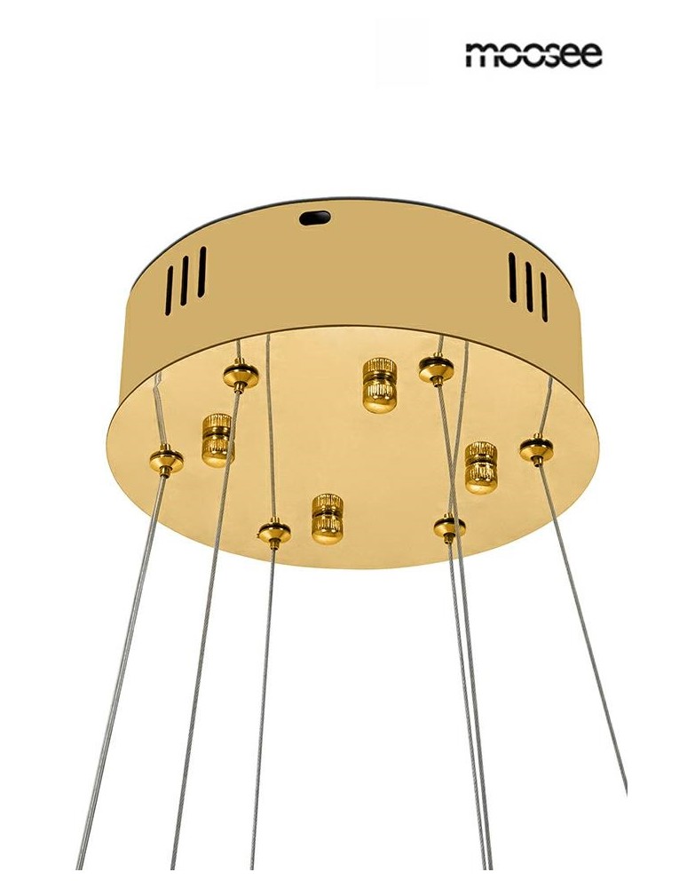 MOOSEE lampa wisząca WAVE 80 złota (MSE1501100538)