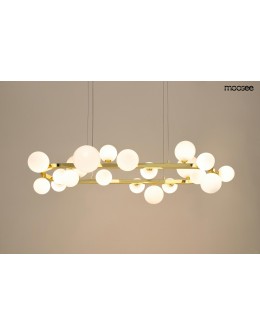 MOOSEE lampa wisząca ALURE OVAL 120       złota/mleczna (MSE1501100605/MILK) - product 2