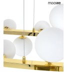 MOOSEE lampa wisząca ALURE OVAL 120       złota/mleczna (MSE1501100605/MILK)
