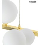 MOOSEE lampa wisząca ALURE OVAL 120       złota/mleczna (MSE1501100605/MILK)