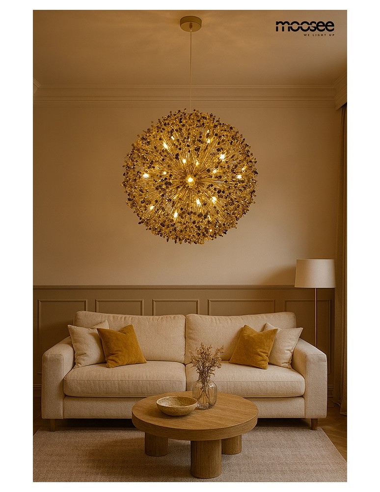MOOSEE lampa wisząca MONETE 65 złota (MSE1501100580)