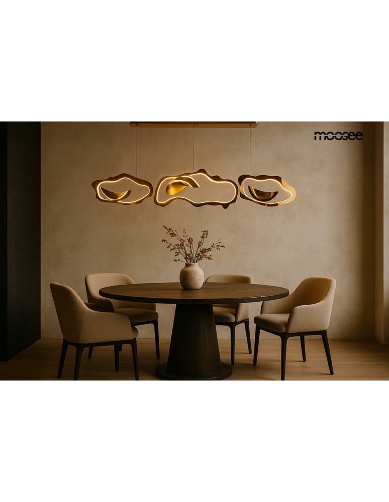 MOOSEE lampa wisząca CHAIN 210 złota (MSE1501100588)