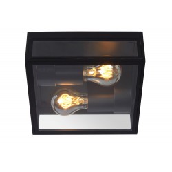 Lucide DUKAN  Sufitowa 2xE27 czarny 15802/02/30