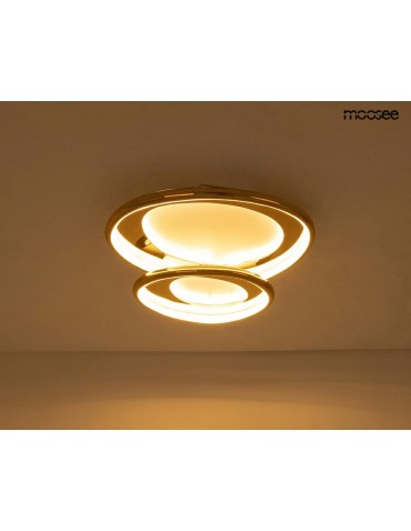 MOOSEE lampa sufitowa / plafon CELL 2     złota (MSE1501100509) - product 2