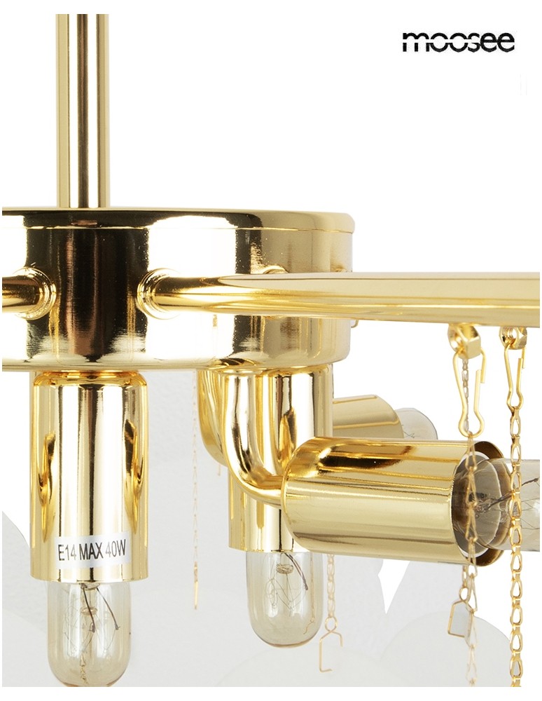MOOSEE lampa wisząca SUONO 60 złota (MSE1501100567)