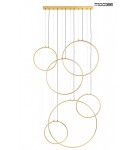 MOOSEE lampa wisząca CIRCULO SIX złota (MSE1501100603)