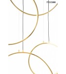 MOOSEE lampa wisząca CIRCULO SIX złota (MSE1501100603)