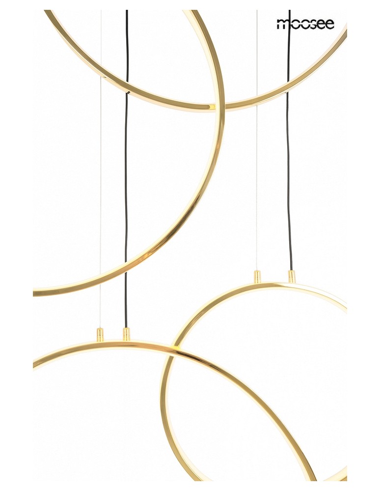 MOOSEE lampa wisząca CIRCULO SIX złota (MSE1501100603)