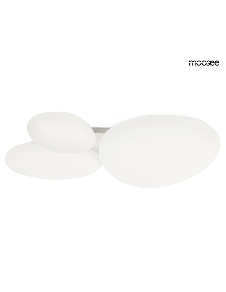 MOOSEE lampa sufitowa / plafon CLOUD 3    biała (MSE1501100577)