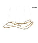 MOOSEE lampa wisząca WAVES 2 złota (MSE1501100591)