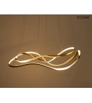 MOOSEE lampa wisząca WAVES 2 złota (MSE1501100591)