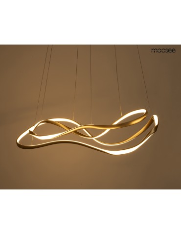 MOOSEE lampa wisząca WAVES 2 złota (MSE1501100591) - product 2