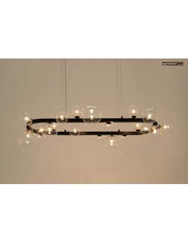 MOOSEE lampa wisząca ALURE OVAL 120 czarna (MSE1501100550) - product 2