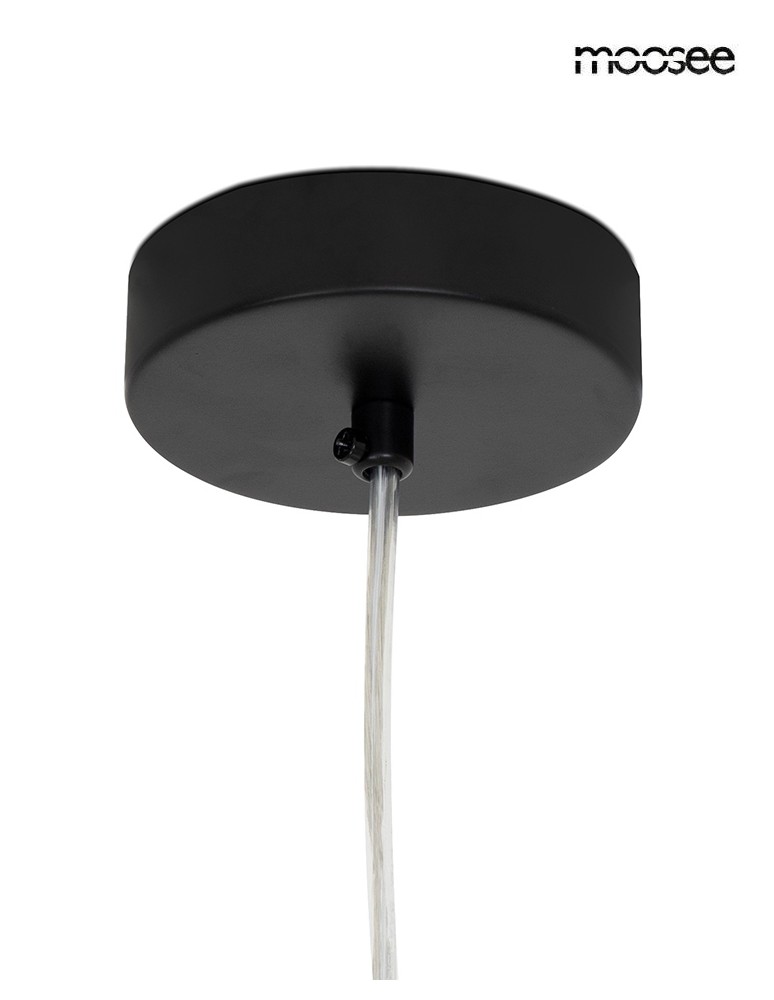 MOOSEE lampa wisząca ALURE OVAL 120       czarna (MSE1501100550)