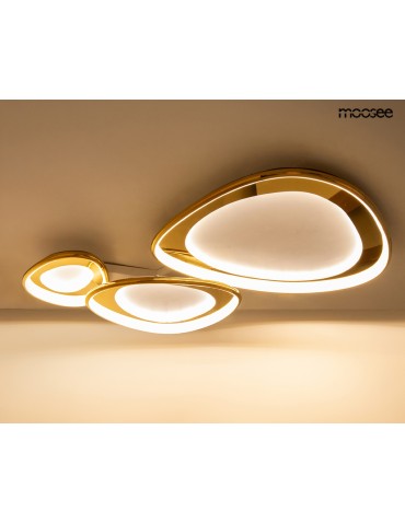 MOOSEE lampa sufitowa / plafon CELL 3     złota (MSE1501100508) - product 2