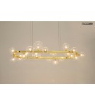 MOOSEE lampa wisząca ALURE OVAL 120       złota (MSE1501100551)