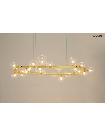MOOSEE lampa wisząca ALURE OVAL 120       złota (MSE1501100551) - product 2