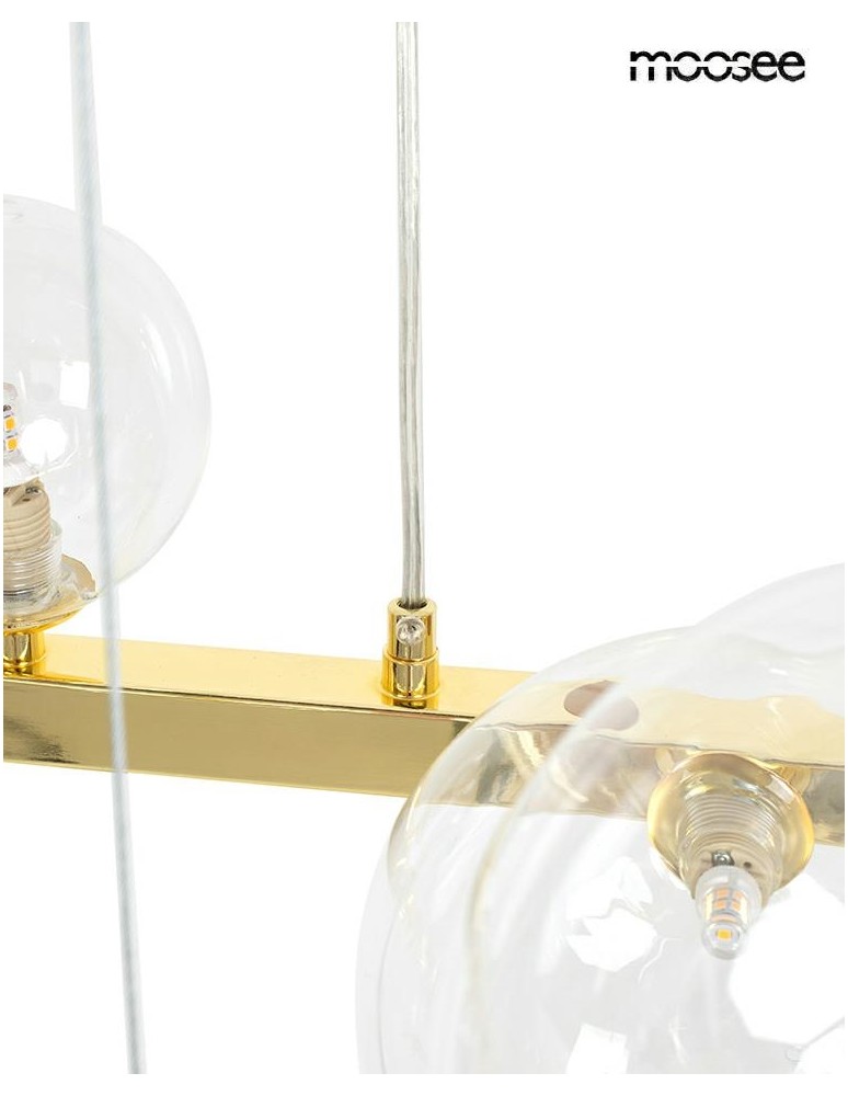 MOOSEE lampa wisząca ALURE OVAL 120       złota (MSE1501100551)
