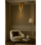 MOOSEE lampa sufitowa / plafon ORGANO 20  złota (MSE1501100596)