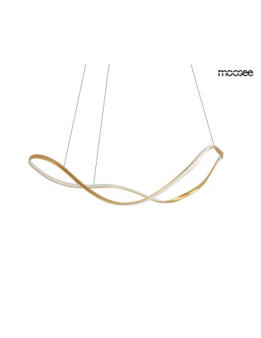 MOOSEE lampa wisząca WAVES 60 złota (MSE1501100594)