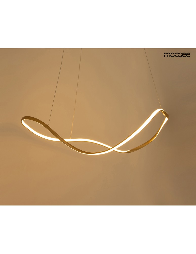 MOOSEE lampa wisząca WAVES 60 złota (MSE1501100594)