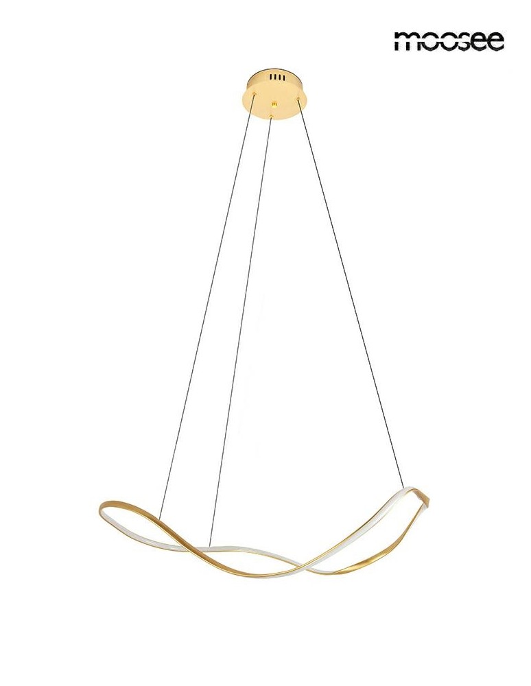 MOOSEE lampa wisząca WAVES 60 złota (MSE1501100594)