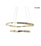 MOOSEE lampa wisząca ANILLO 2 złota (MSE1501100599)