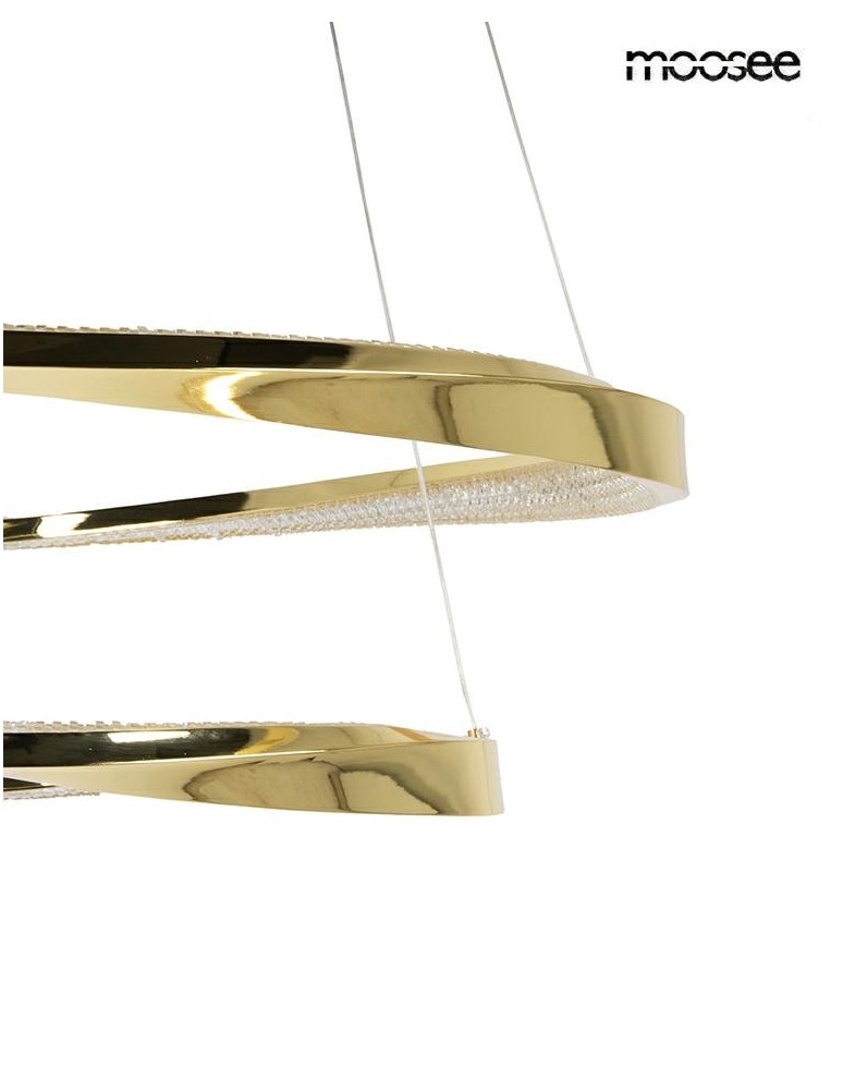 MOOSEE lampa wisząca ANILLO 2 złota (MSE1501100599)