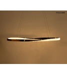 MOOSEE lampa wisząca ANILLO 120 czarny    chrom (MSE1501100602)