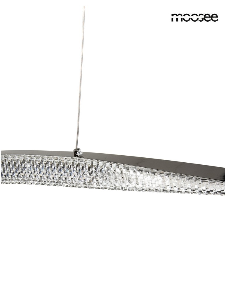 MOOSEE lampa wisząca ANILLO 120 czarny    chrom (MSE1501100602)