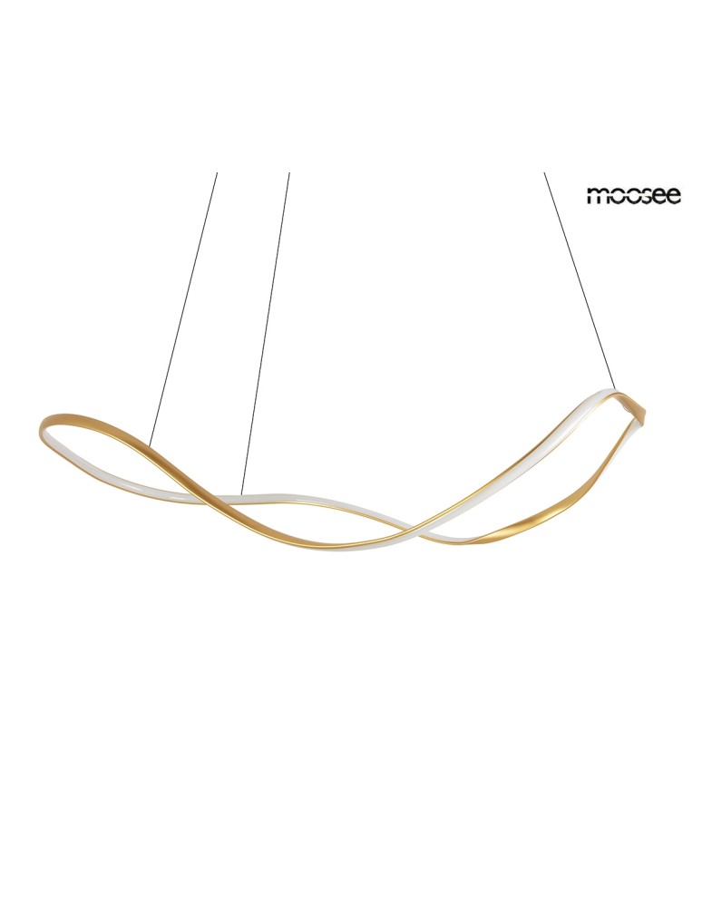 MOOSEE lampa wisząca WAVES 100 złota (MSE1501100592)