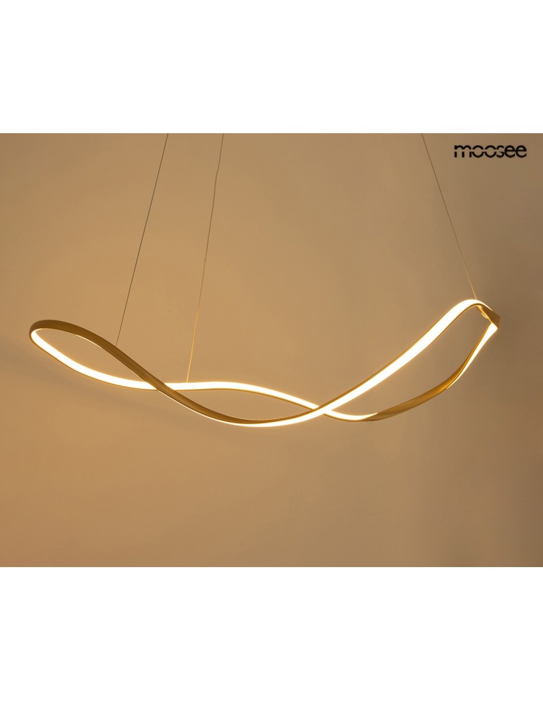 MOOSEE lampa wisząca WAVES 100 złota (MSE1501100592)