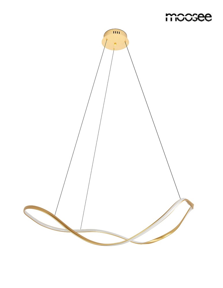MOOSEE lampa wisząca WAVES 100 złota (MSE1501100592)
