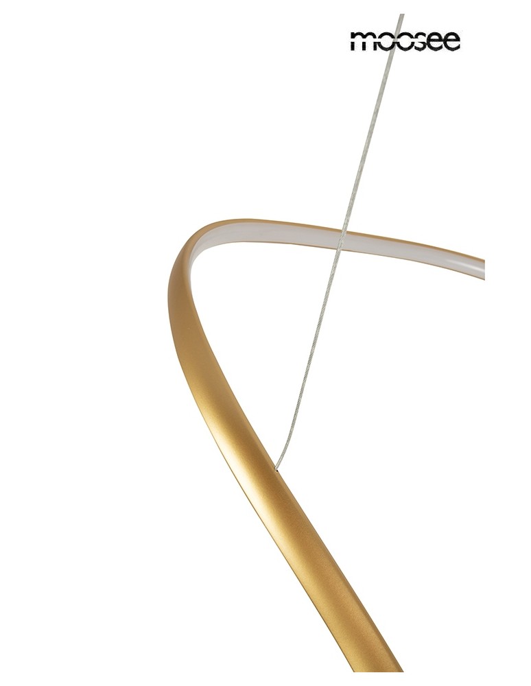 MOOSEE lampa wisząca WAVES 100 złota (MSE1501100592)