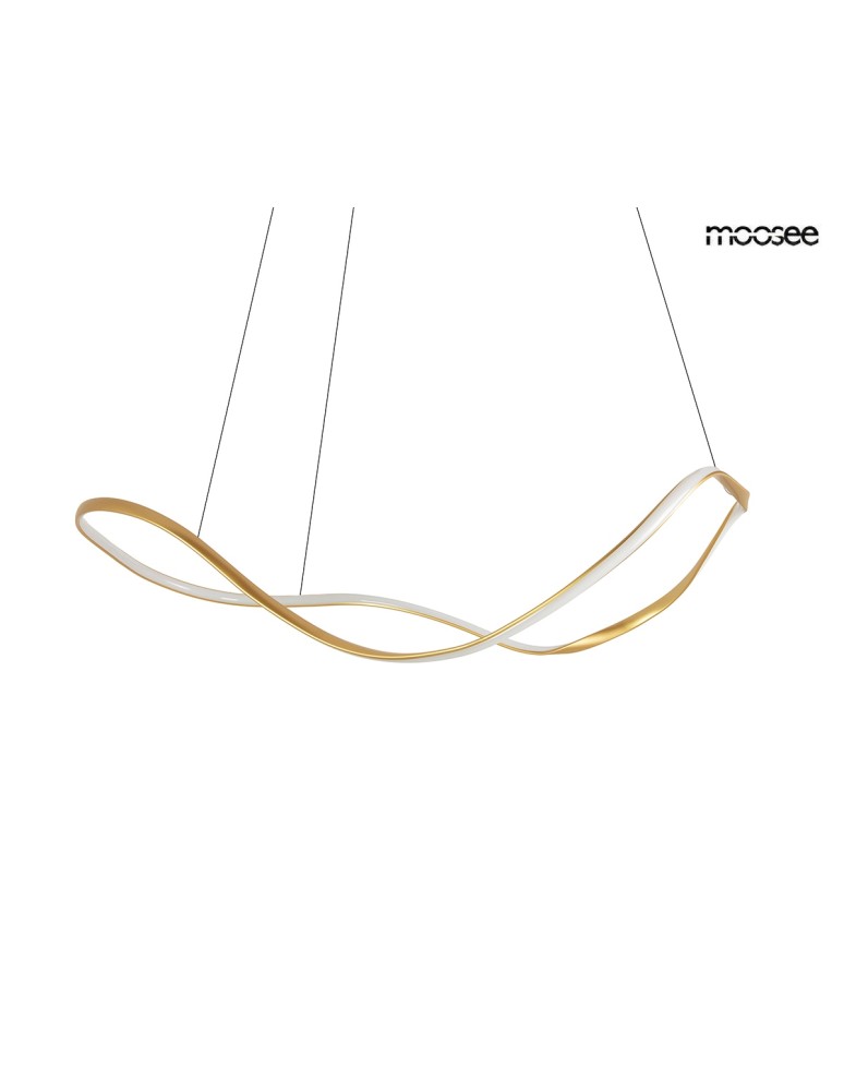 MOOSEE lampa wisząca WAVES 80 złota (MSE1501100593)