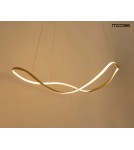 MOOSEE lampa wisząca WAVES 80 złota (MSE1501100593)