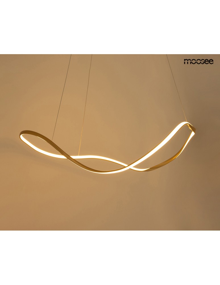 MOOSEE lampa wisząca WAVES 80 złota (MSE1501100593)