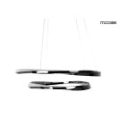 MOOSEE lampa wisząca ANILLO 2 czarny      chrom (MSE1501100600)