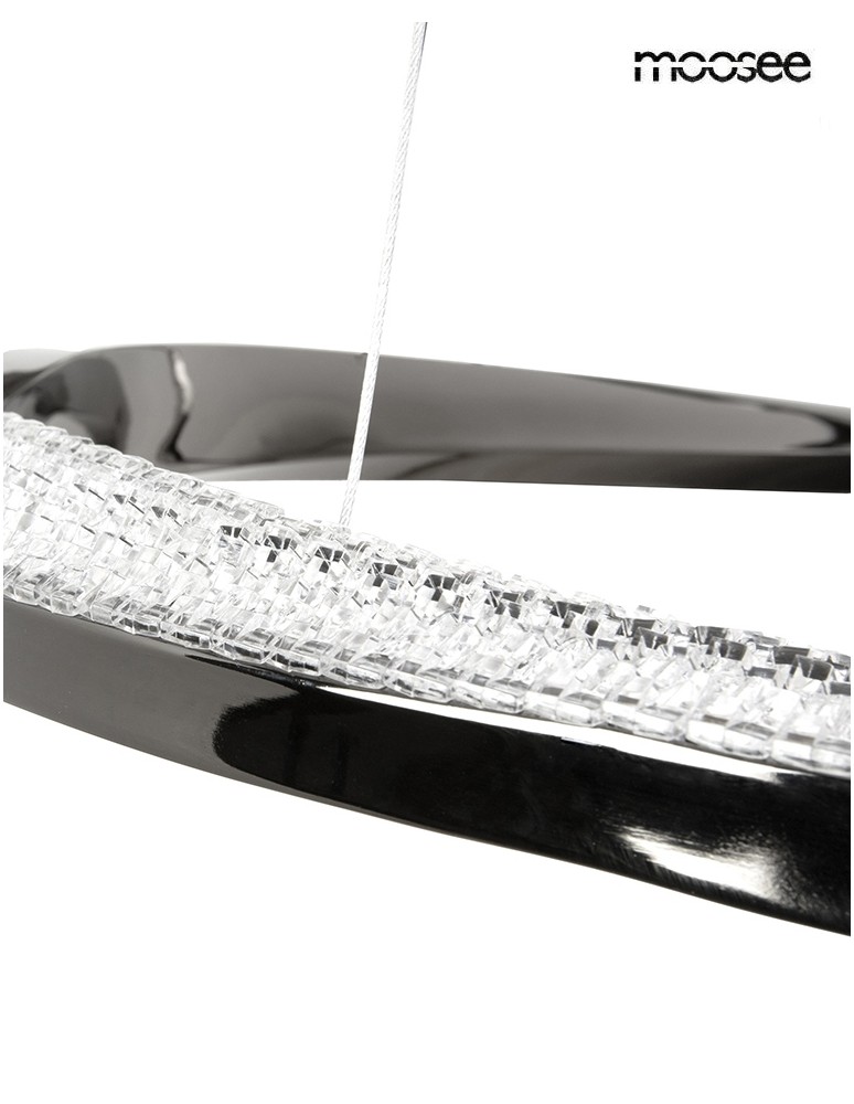 MOOSEE lampa wisząca ANILLO 2 czarny      chrom (MSE1501100600)