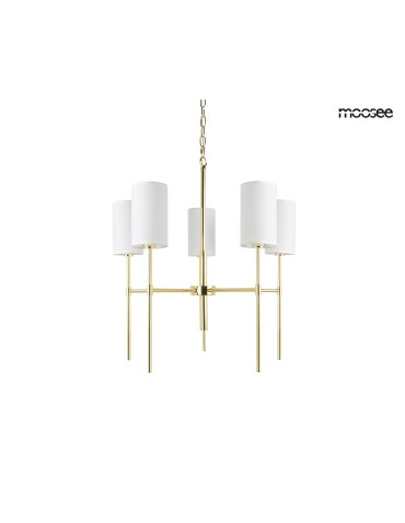 MOOSEE lampa wisząca IMPERIO 5 złota (MSE1501100576)