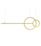 MOOSEE lampa wisząca RAGE złota (MSE1501100555)