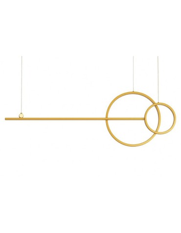 MOOSEE lampa wisząca RAGE złota (MSE1501100555)